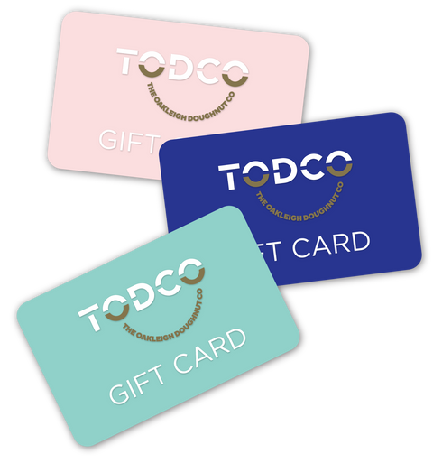 TODCO GIFT CARDS